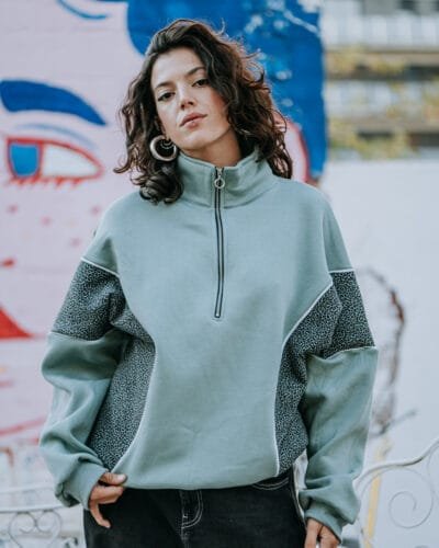 Kinesia lleopard turquesa