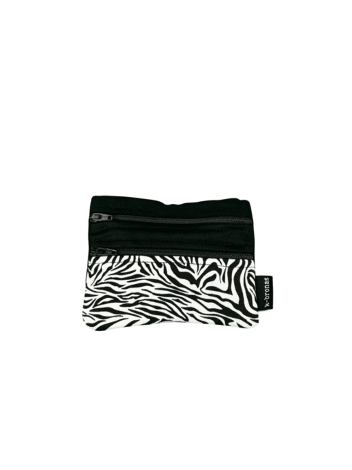 Moneder zebra blanc petit - Imatge 2