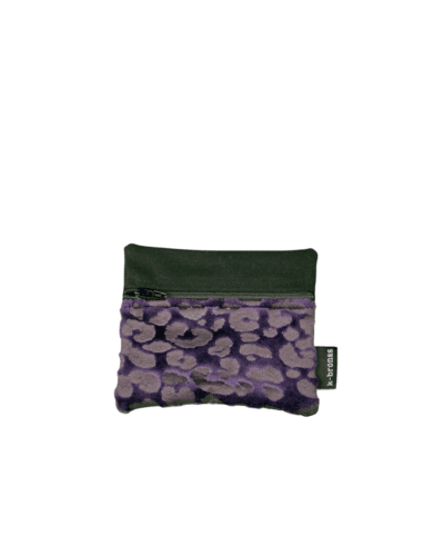 Moneder lleopard lila