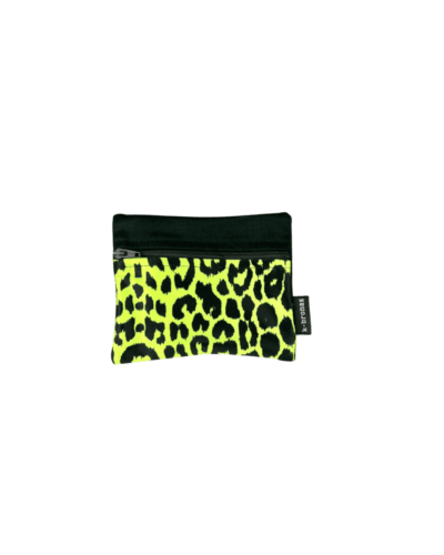 Moneder lleopard groc intens