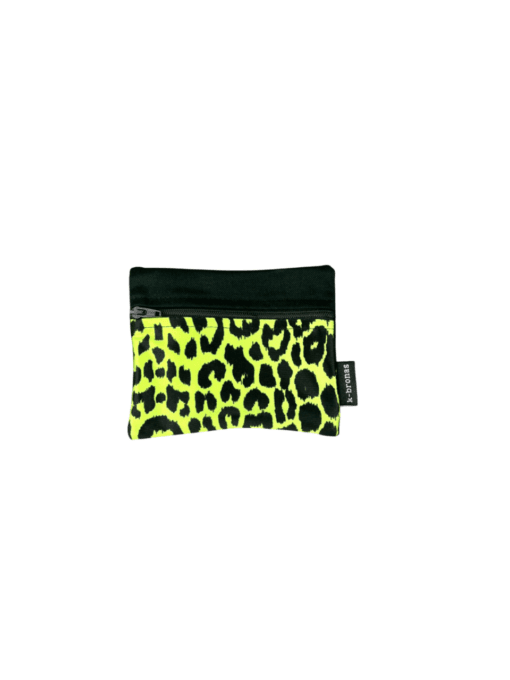 Moneder lleopard groc intens