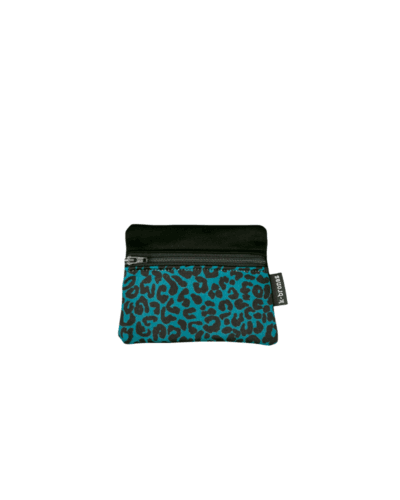 Moneder lleopard blau