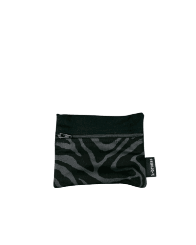 Moneder zebra gris