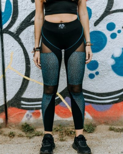 Komet lleopard blau