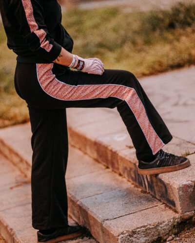 Kampana lleopard rosa