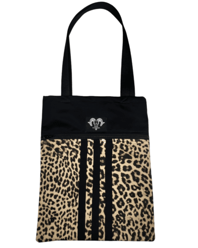 Bossa lleopard marró