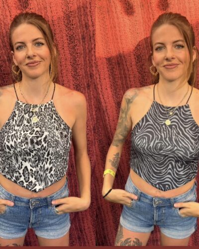 Kiki lleopard gris-zebra gris