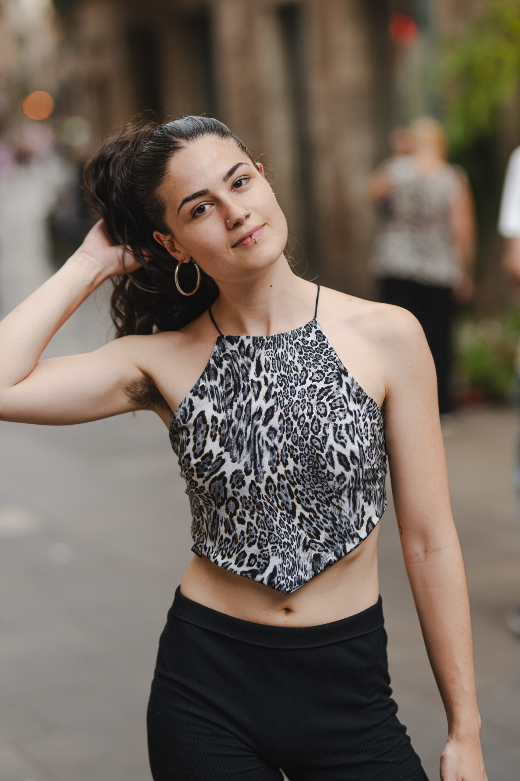 Kiki lleopard gris-zebra gris - k-bronas