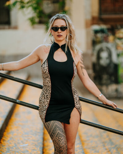 kazumi lleopard marró
